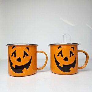 hallmark camper mugs pumpkin halloween mugs